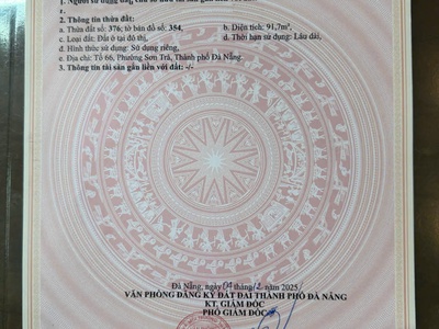 Cần bán đất đường 7m5 phan bá phiến   khu sơn trà - biển mân thái - đà nẵng 3