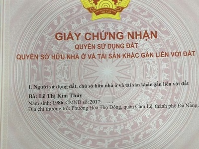 Cần bán chung cư Phong Bắc 52m2 có 2pn tại số 02 Lê Hy - Hoà Thọ Đông - Cẩm Lệ - Đà Nẵng 1