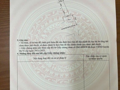 Cần bán đất mặt đường tỉnh lộ 90   ba vì, hà nội 0