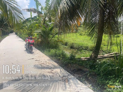 Đất phân lô đầu tư   diện tích lớn   giá tốt tại chợ gạo, tiền giang 2