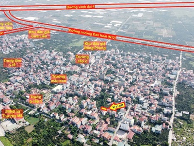 Đất đẹp đan phượng   gần n12   tây thăng long - 66m lô góc - chỉ 3.4 tỷ. 0