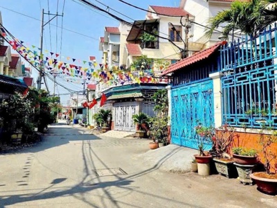 Bán gấp nhà thạnh xuân 24 quận 12 chỉ 5,6 tỷ tới 52m2, 4 tầng, hẻm 7mgaan khu dân cư vạn xuân 2