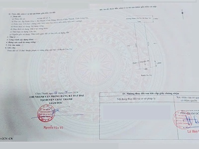 Bán đất thổ cư chính chủ   vị trí trung tâm xã 0