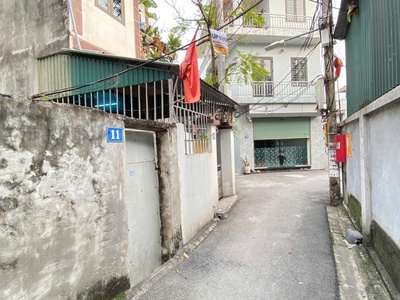 115m đất full thổ cư, sử dụng 130m tại gia lâm - oto thông - đường trước đất 2,5m - giá 70tr/m 2