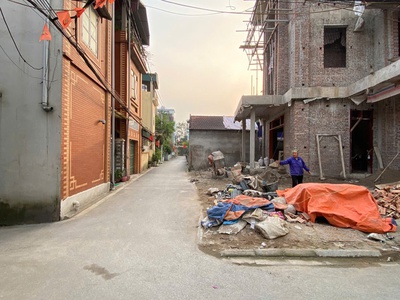 115m đất full thổ cư, sử dụng 130m tại gia lâm - oto thông - đường trước đất 2,5m - giá 70tr/m 1