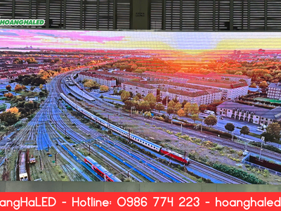 Thi Công Màn Hình LED P4 Tại Nhà Văn Hóa Xã Thư Lâm   Đông Anh   Hà Nội 1