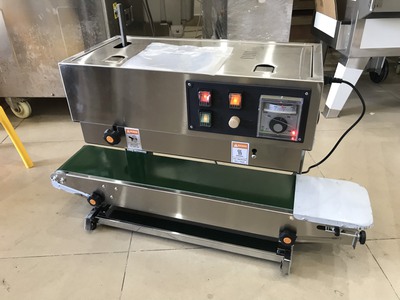 Máy hàn túi liên tục, máy ép bao nilong, máy hàn túi nilong túi PA liên tuc 1