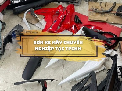 Sơn dặm   sơn đổi màu xe máy chuyên nghiệp tại TP.HCM 0