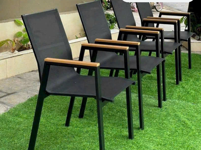 Ghế lưới sân vườn có tay vịn CC2027A tại HCM 0