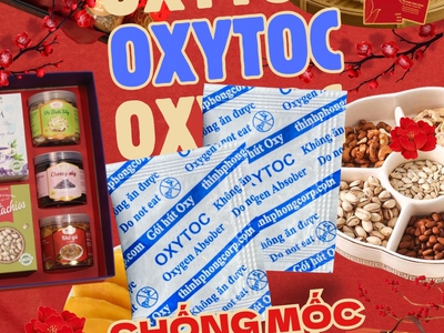 Vì sao doanh nghiệp thực phẩm nên chọn gói chống mốc Oxytoc khi đóng gói 0
