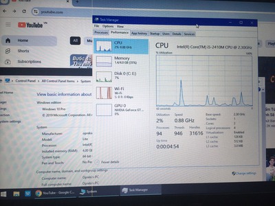 ASUS Core i5-2410G 14 inch 4GB/500GB Đen 0