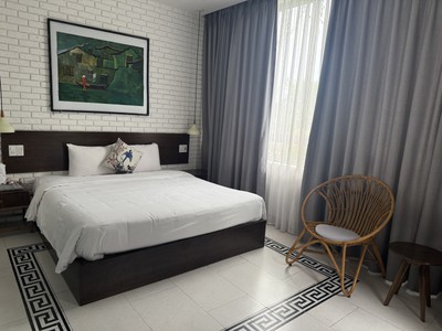 Villa huỳnh thúc kháng hội an 400m  15 phòng hồ bơi doanh thu 160tr giá 45 tỷ 0