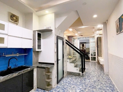 K1880 ✨ nhà phan văn trị bình thạnh, shr, vuông, 4 tầng, 3.6x10m, 6.x tỷ 2