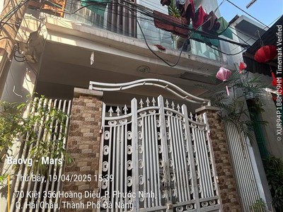 Bán nhanh nhà 2 tầng kiệt 356 hoàng diệu, đà nẵng. 3