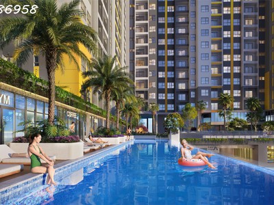 Bán căn hộ cao cấp bcons new sky mặt tiền ql 13, đối diện ga metro 1