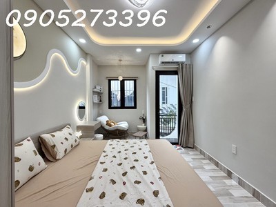 Siêu phẩm phường 5, bình thạnh - 3 tầng mới hoàn thiện - 2 pn, 3 wc - full nội thất - sổ đẹp a4 - 4