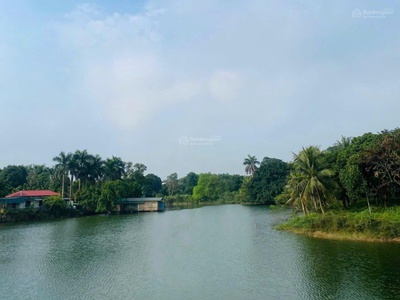 Chính chủ giảm giá 500tr cho lô đất bám hồ tại thôn 6 xã hoà lạc, giáp fpt, cnc và cổng số 9 đhqg 2