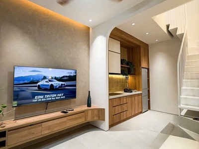 Nhà đẹp full nội thất kế bên khu d- p25 bình thạnh 3 tầng - 3 pn- dtsd 45m2. sổ vuông. 3.85 tỷ 2