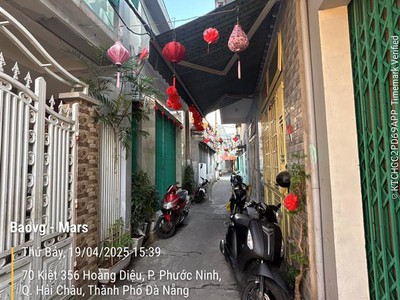 Bán nhanh nhà 2 tầng kiệt 356 hoàng diệu, đà nẵng. 1