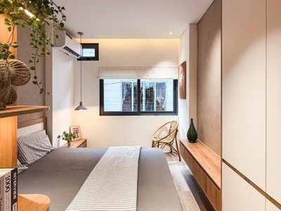 Nhà đẹp full nội thất kế bên khu d- p25 bình thạnh 3 tầng - 3 pn- dtsd 45m2. sổ vuông. 3.85 tỷ 4