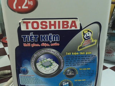 Máy giặt Toshiba 7.2kg cửa trên 0