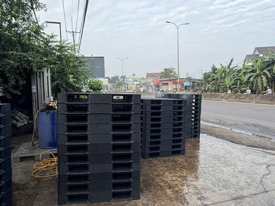   Bán Pallet Nhựa Cũ   Mới Tại Cần Thơ - Giá Rẻ Tận Kho   7
