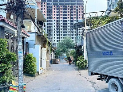 Nhà 2 mặt tiền ngang 6m dt 96m2 hxh xe tải bình tân gần aeon tân phú nhỉnh 5 tỷ 0