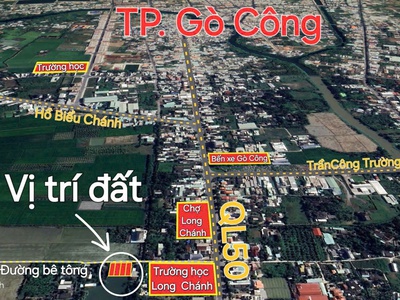 Cần bán đất trung tâm tp gò công tiền giang - vị trí kinh doanh đẹp 3