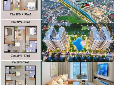 Chung cư yên bình complex căn hộ sát samsung, giá mềm hiếm có tại thái nguyên 1