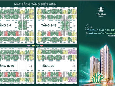 Chung cư yên bình complex căn hộ sát samsung, giá mềm hiếm có tại thái nguyên 3