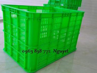 Sóng nhựa hở 3 tấc 9 dùng để chở hàng siêu bền   siêu rẻ có nhiều màu sắc để khách hàng lựa chọn. 1