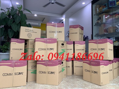 Phân phối Cáp mạng Cat6 UTP COMMSCOPE PN 1427254-6, giá tốt cho dự án 7