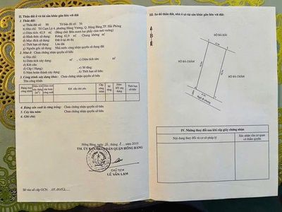 Chỉ 1,15 tỷ lô đất tuyến 2 Cam Lộ, Hùng Vương, Hồng Bàng, Hải Phòng 0