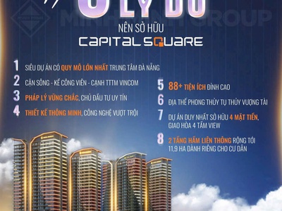 CAPITAL SQUARE BRG đại đô thị lớn nhất bênn sông Hàn - Lựa chọn an cư   đầu tư 7