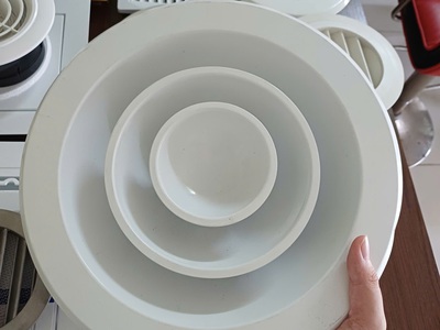 Cửa gió vành khăn nhôm VK-600 0