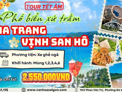 Tour Nha Trang - Vịnh San Hô 3N3Đ -SGC Tourist 2
