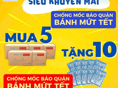 Chống mốc bánh mứt Tết sau đóng gói bằng cách nào cho hiệu quả 0