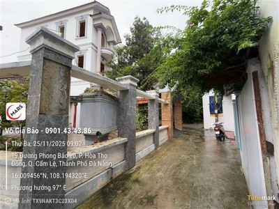 Chính chủ cần bán 350m2 đất kiệt phong bắc 20, cẩm lệ, đà nẵng 1