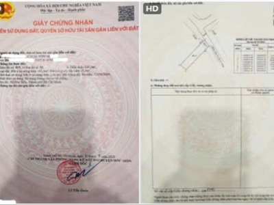 Chính chủ cần bán lô đất full thổ cư, 1 sẹc thị trấn hóc môn, tphcm 2