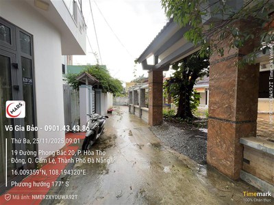 Chính chủ cần bán 350m2 đất kiệt phong bắc 20, cẩm lệ, đà nẵng 2