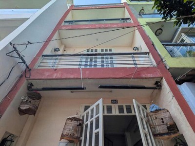 Bán nhà hẻm 836 lạc long quân, phường 9 tân bình  4 13  4 tầng - 7,5 tỷ 2