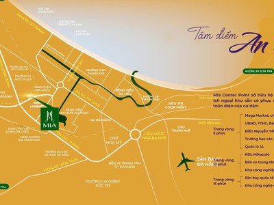 Căn góc 2PN /67.2m2 tầng 21 giá 3.476 tỷ view biển - MIA CENTER POINT 1