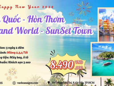 Tour Phú Quốc đón lộc đầu năm 0