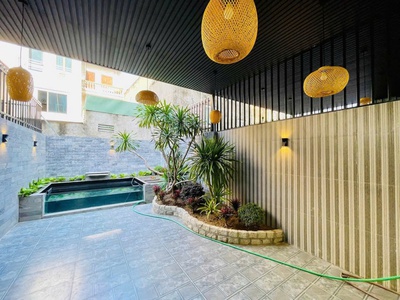 Nhà sân cổng riêng thiên lôi, 141m 4 tầng mới tinh, ngõ ô.tô, giá 8.9 tỉ 2