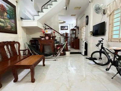 Nhà tân phú   ngay văn cao   sát mặt tiền   nhà mới 2 tầng   4 x 11    nhỉnh  5 tỷ 0