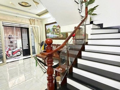 Nhà tân phú   ngay văn cao   sát mặt tiền   nhà mới 2 tầng   4 x 11    nhỉnh  5 tỷ 3