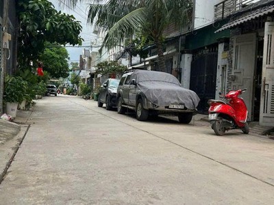 Nhà góc 2 mặt tiền   hxh   dt 64 m2  4x16    bình tân    gần aeon tân phú   nhỉnh 6 tỷ 4