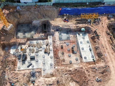 Tiến độ xây dựng the harmonie phú mỹ hưng bình dương t12/2025 1