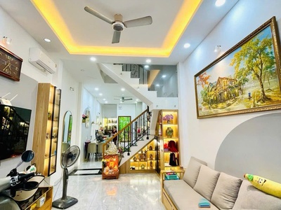 Nhà hẻm phan đăng lưu quận phú nhuận 3.7 x 14 m 4 tầng 9.8 tỷ 0