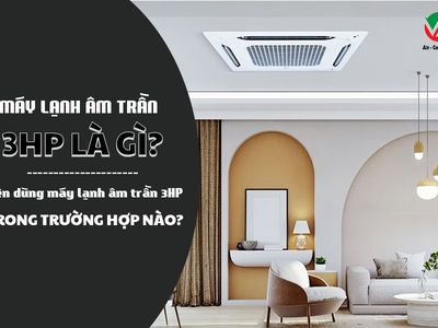 Máy lạnh âm trần công suất 3HP Tốc độ và lưu lượng gió mạnh mẽ/Làm lạnh dễ chịu 0